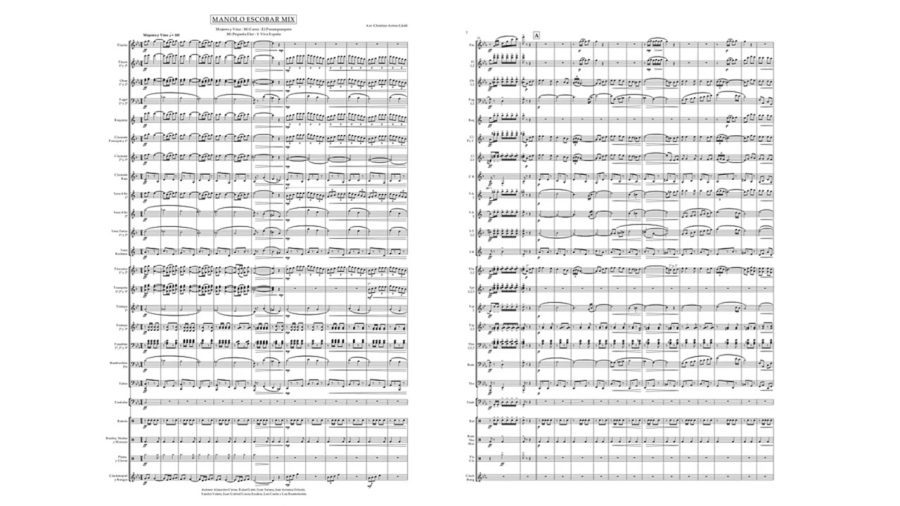 partituras de canciones de manolo escobar