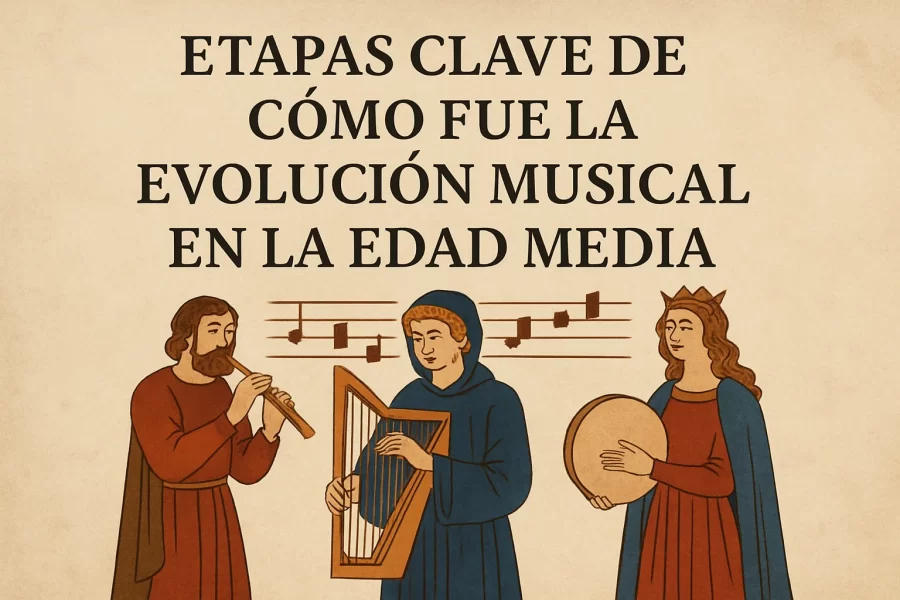 etapas-clave-de-Como-fue-la-evolucion-musical-en-la-Edad-Media | Slow Radio etapas clave de Cómo fue la evolución musical en la Edad Media