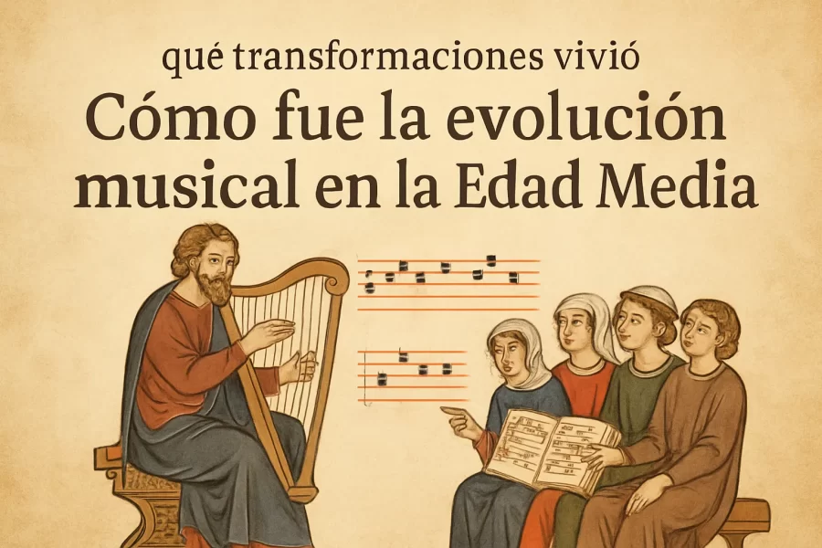 que-transformaciones-vivio-Como-fue-la-evolucion-musical-en-la-Edad-Media | Slow Radio qué transformaciones vivió Cómo fue la evolución musical en la Edad Media