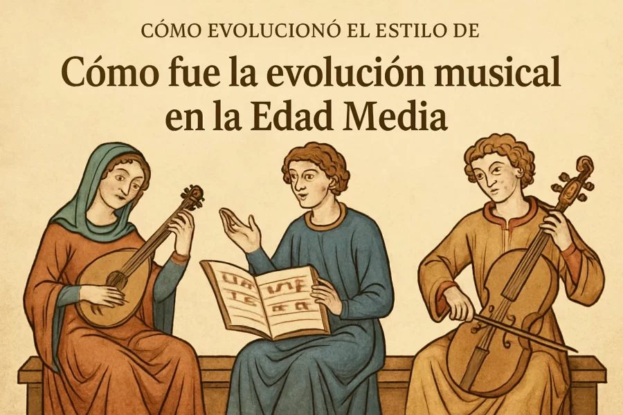 cómo evolucionó el estilo de Cómo fue la evolución musical en la Edad Media