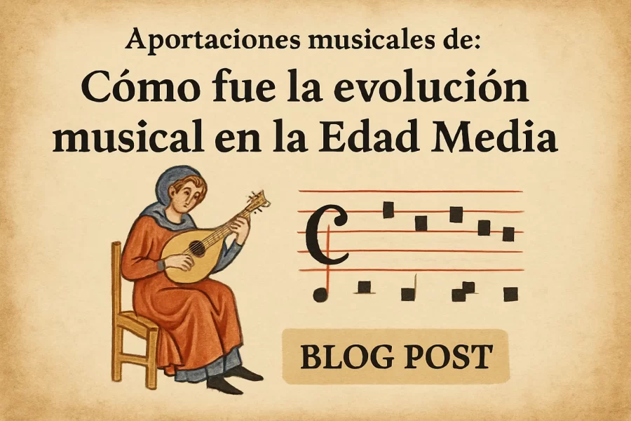 aportaciones musicales de Cómo fue la evolución musical en la Edad Media