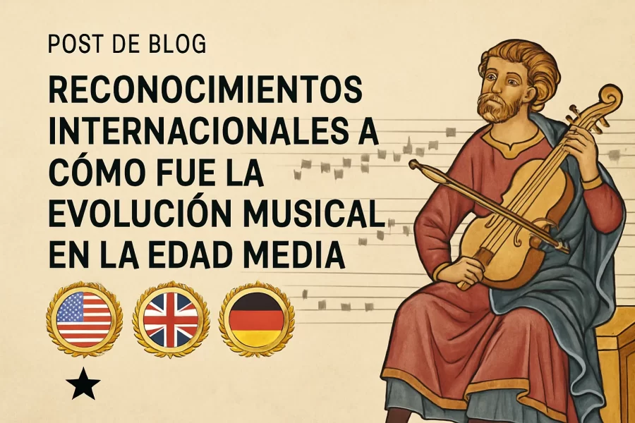 reconocimientos-internacionales-a-Como-fue-la-evolucion-musical-en-la-Edad-Media | Slow Radio reconocimientos internacionales a Cómo fue la evolución musical en la Edad Media