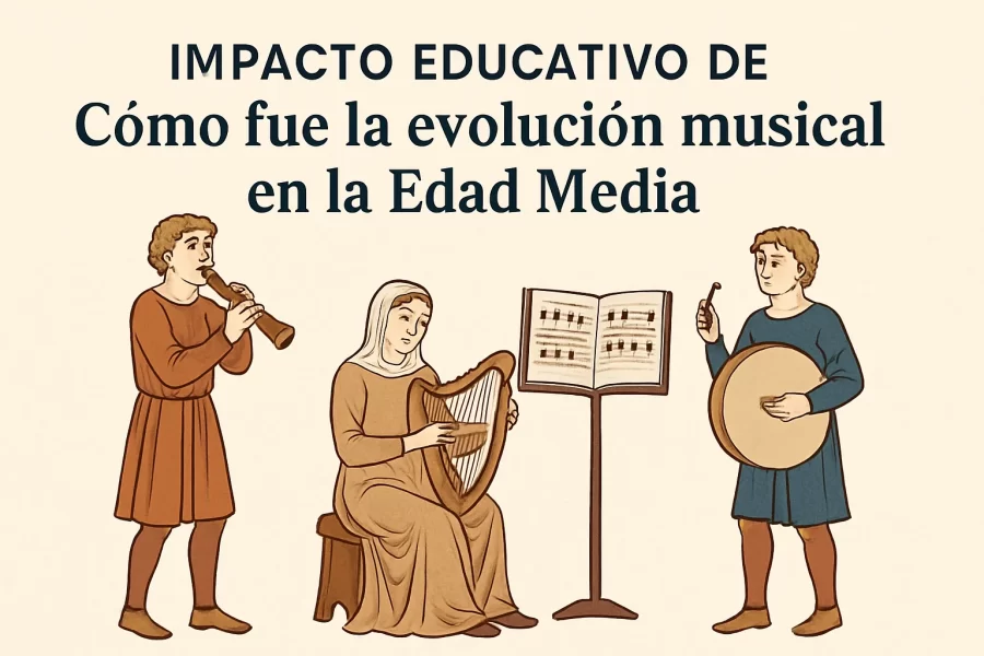 impacto educativo de Cómo fue la evolución musical en la Edad Media
