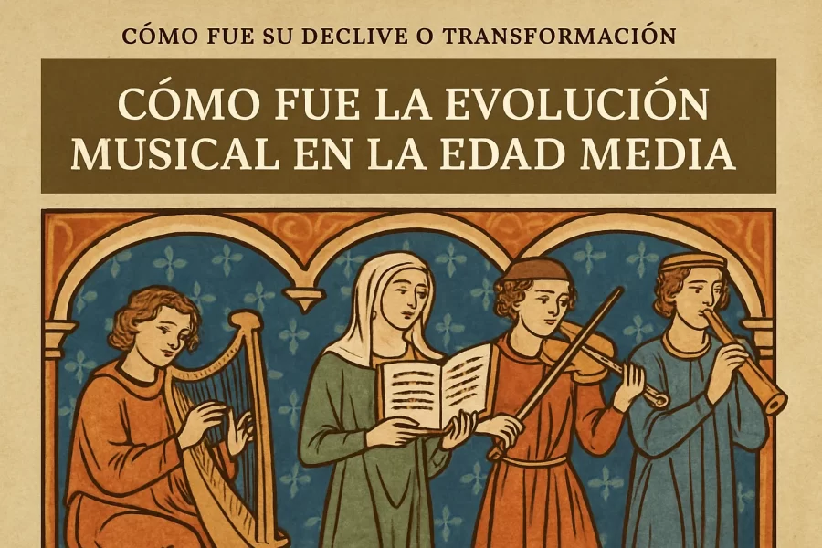 cómo fue su declive o transformación Cómo fue la evolución musical en la Edad Media