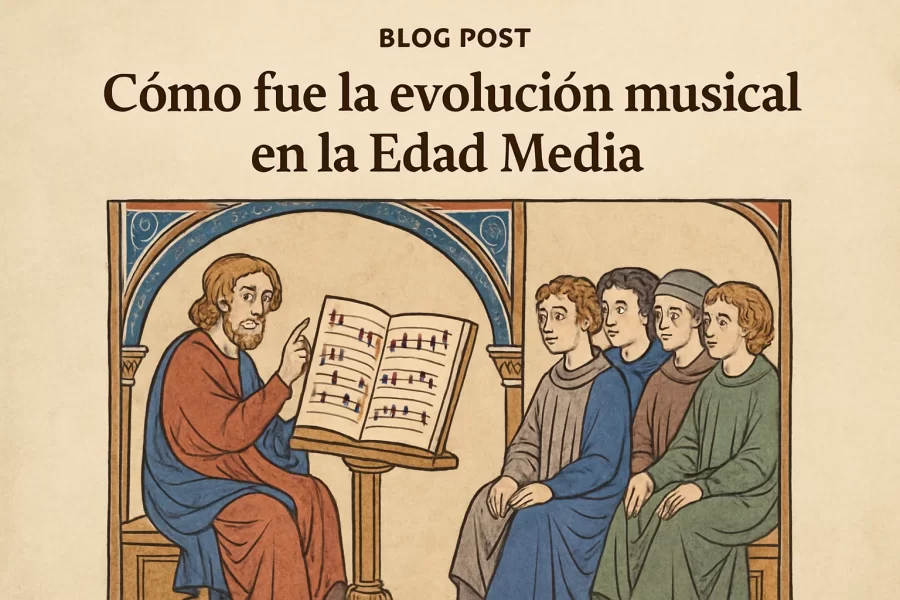 cómo se enseñaba en Cómo fue la evolución musical en la Edad Media