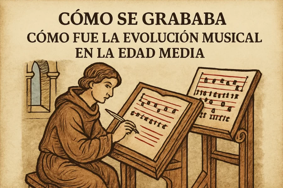 cómo se grababa Cómo fue la evolución musical en la Edad Media