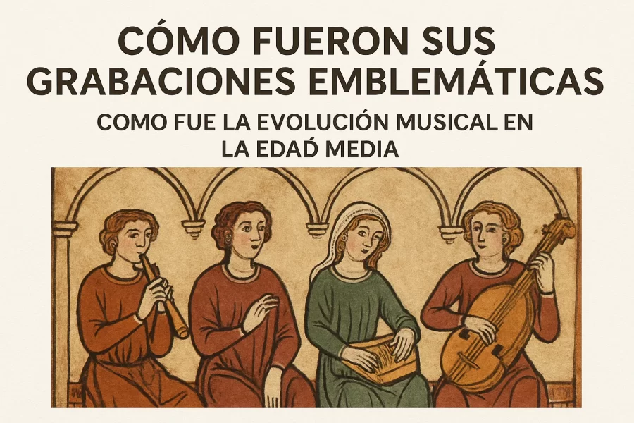 como-fueron-sus-grabaciones-emblematicas-Como-fue-la-evolucion-musical-en-la-Edad-Media | Slow Radio cómo fueron sus grabaciones emblemáticas Cómo fue la evolución musical en la Edad Media