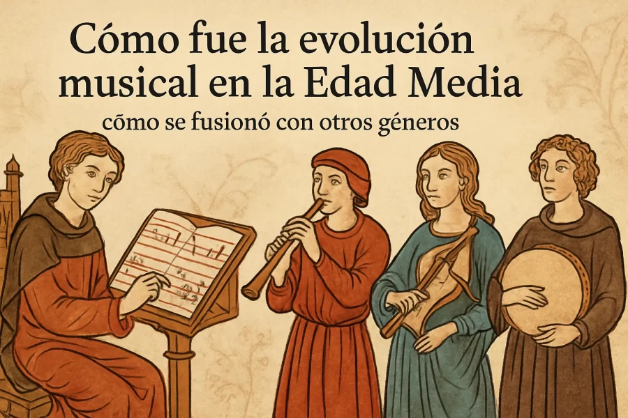 como-se-fusiono-con-otros-generos-Como-fue-la-evolucion-musical-en-la-Edad-Media | Slow Radio cómo se fusionó con otros géneros Cómo fue la evolución musical en la Edad Media