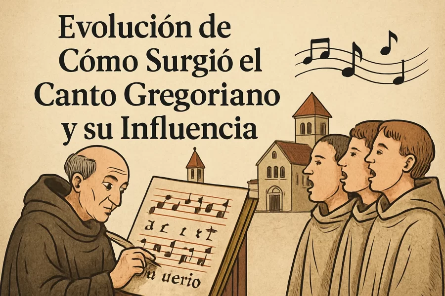 evolución de Cómo surgió el canto gregoriano y su influencia