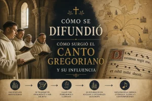 Cómo surgió y se difundió el canto gregoriano y cuál fue su influencia