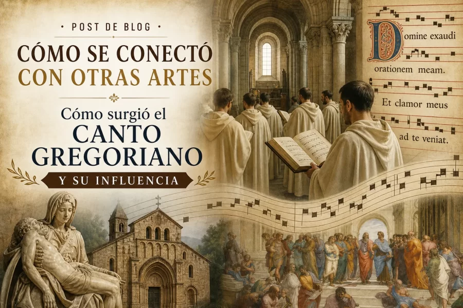cómo se conectó con otras artes Cómo surgió el canto gregoriano y su influencia