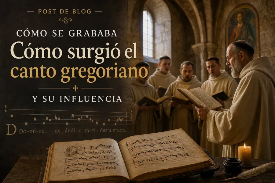 cómo se grababa Cómo surgió el canto gregoriano y su influencia